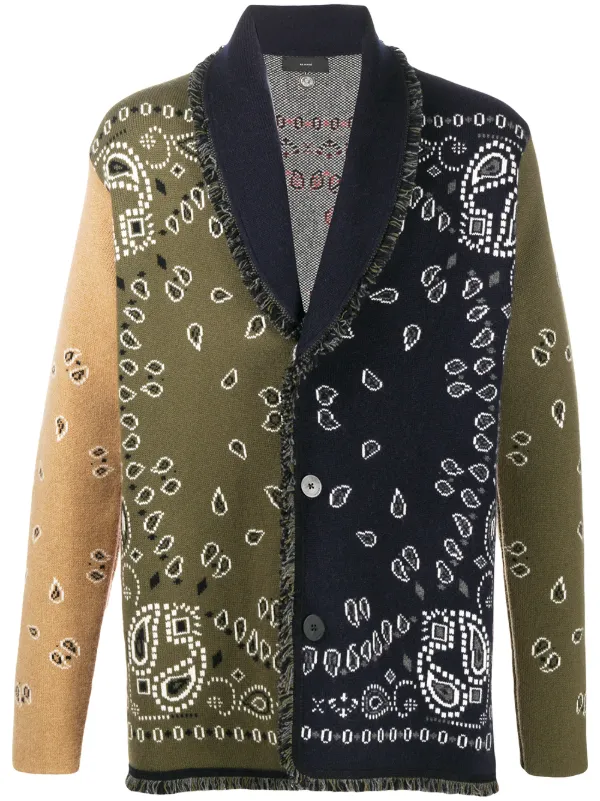 paisley cardigan
