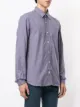 Gieves & Hawkes قميص كاروهات صغيرة بأكمام طويلة