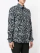 Gieves & Hawkes abstract-print cotton shirt