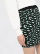 Kenzo intarsia-knit logo skirt
