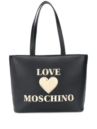Borsa Shopping Love Moschino Nero 4180 - Pelletteria Di Matteo