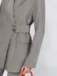 GANNI long side fastening blazer