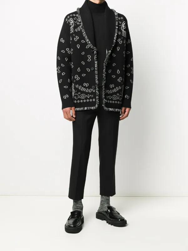 paisley cardigan