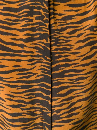 tiger print blouse展示图