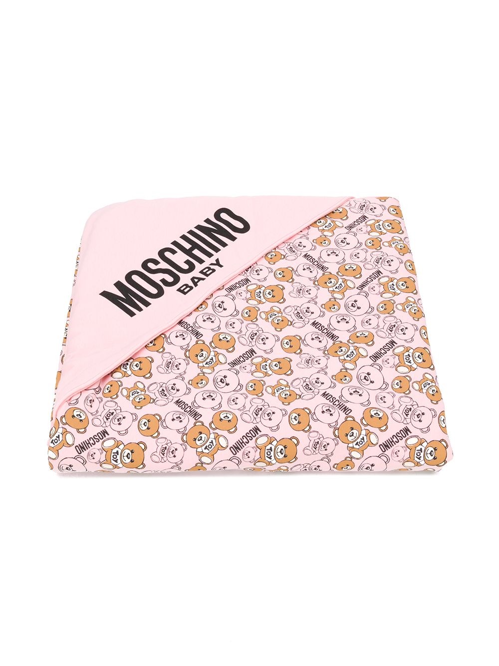 фото Moschino kids пеленальный коврик с принтом teddy bear