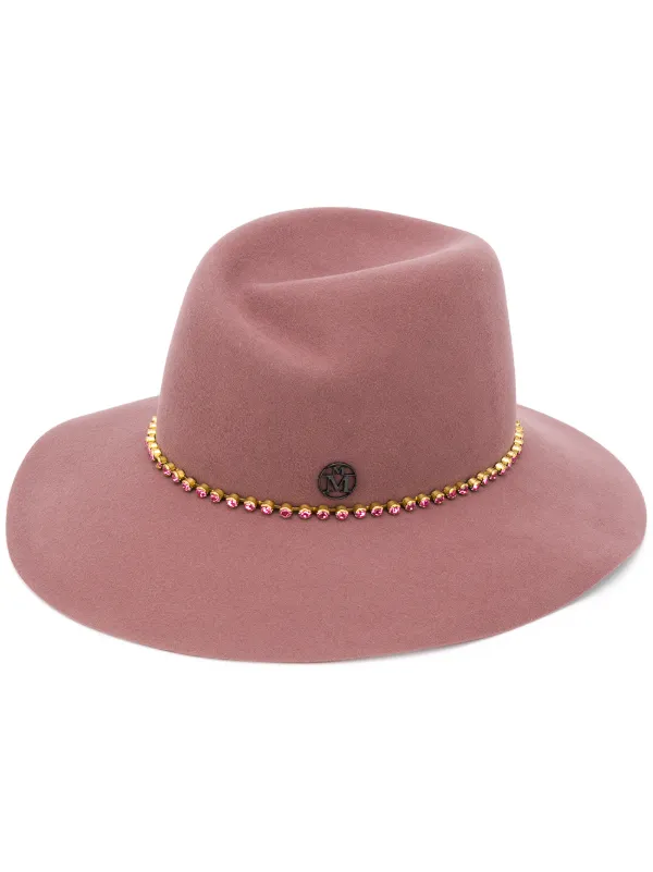 embellished hat