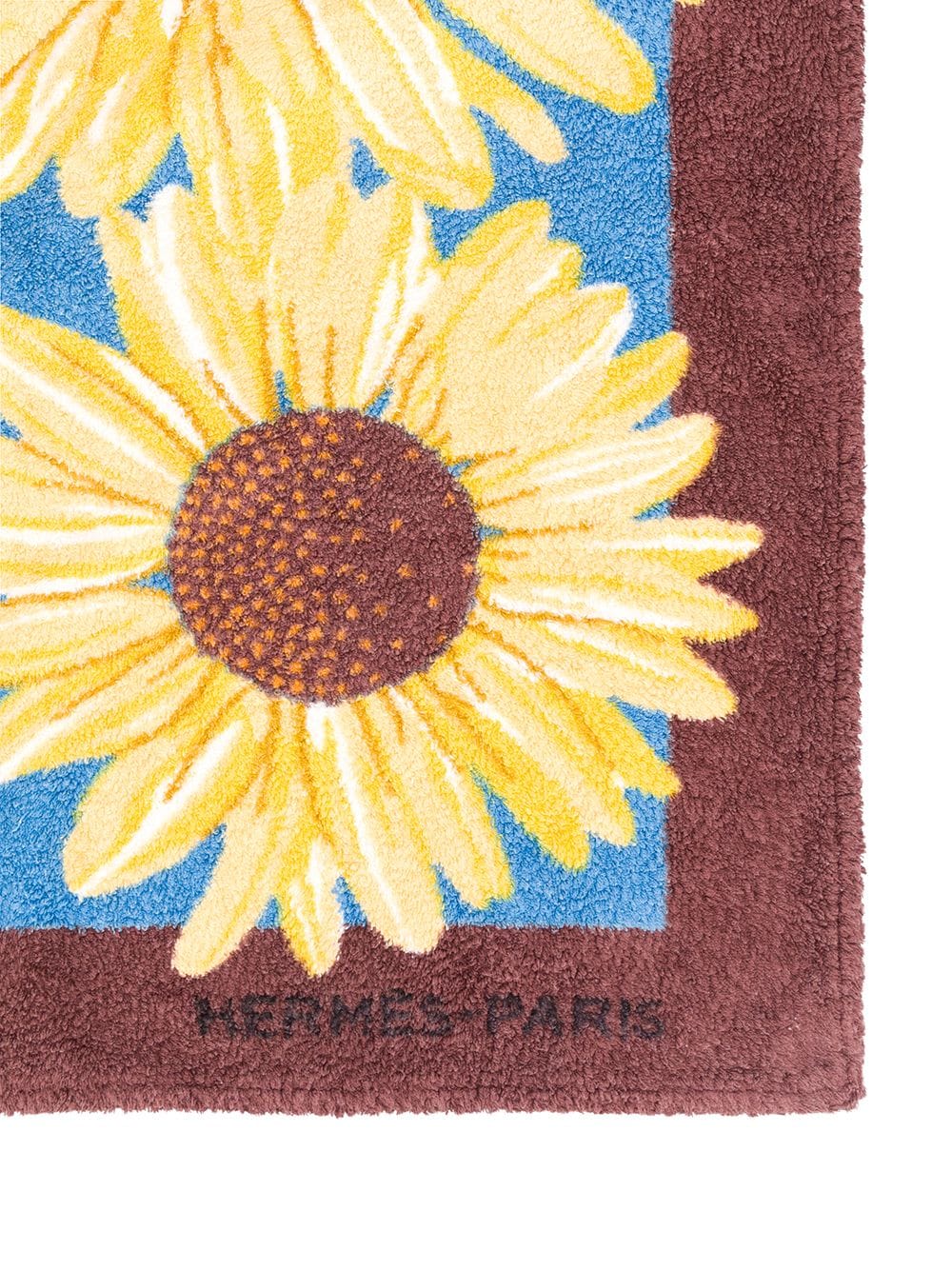фото Hermès пляжное полотенце с принтом pre-owned