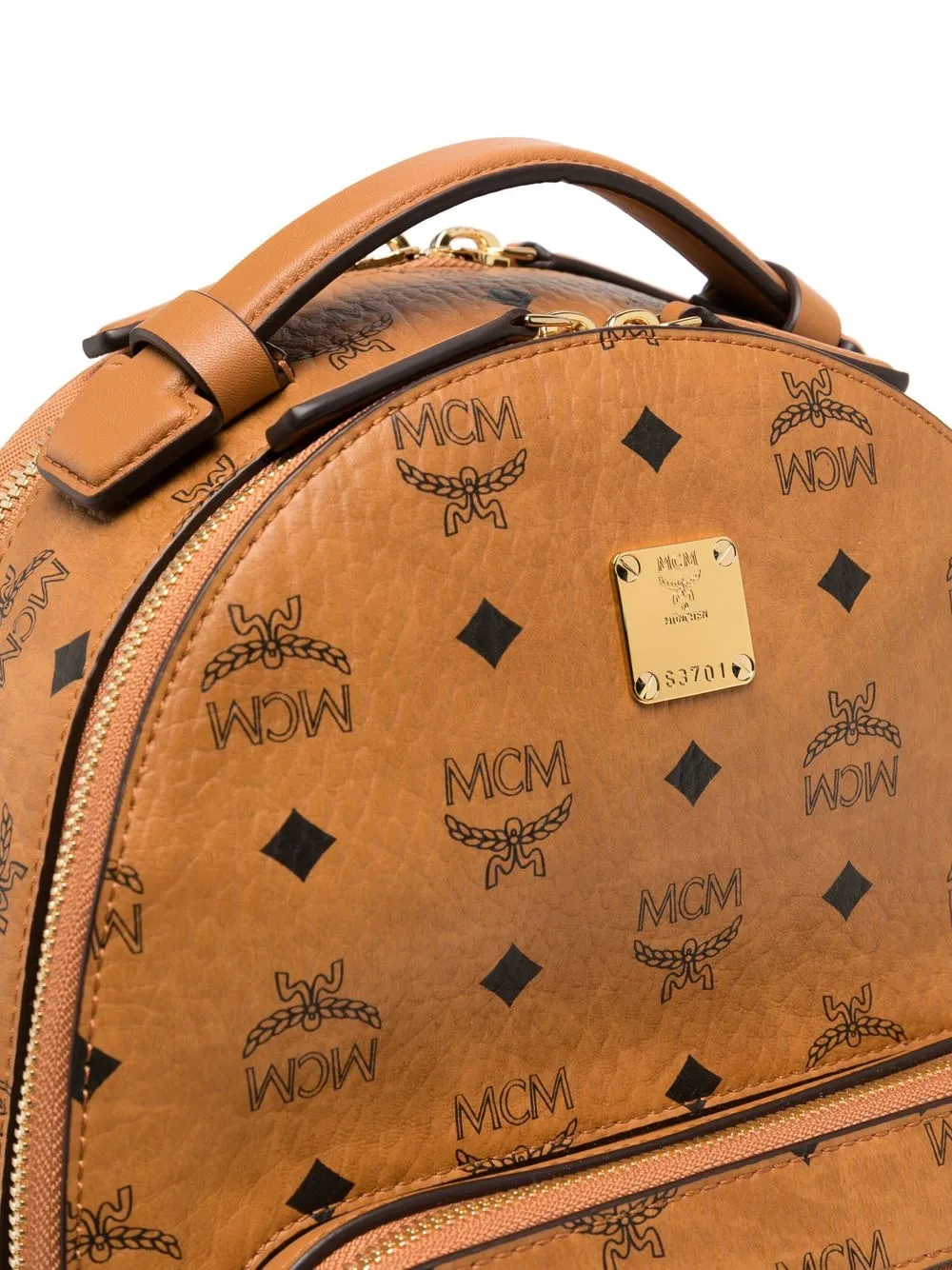 Mcm ladies backpack hot sale