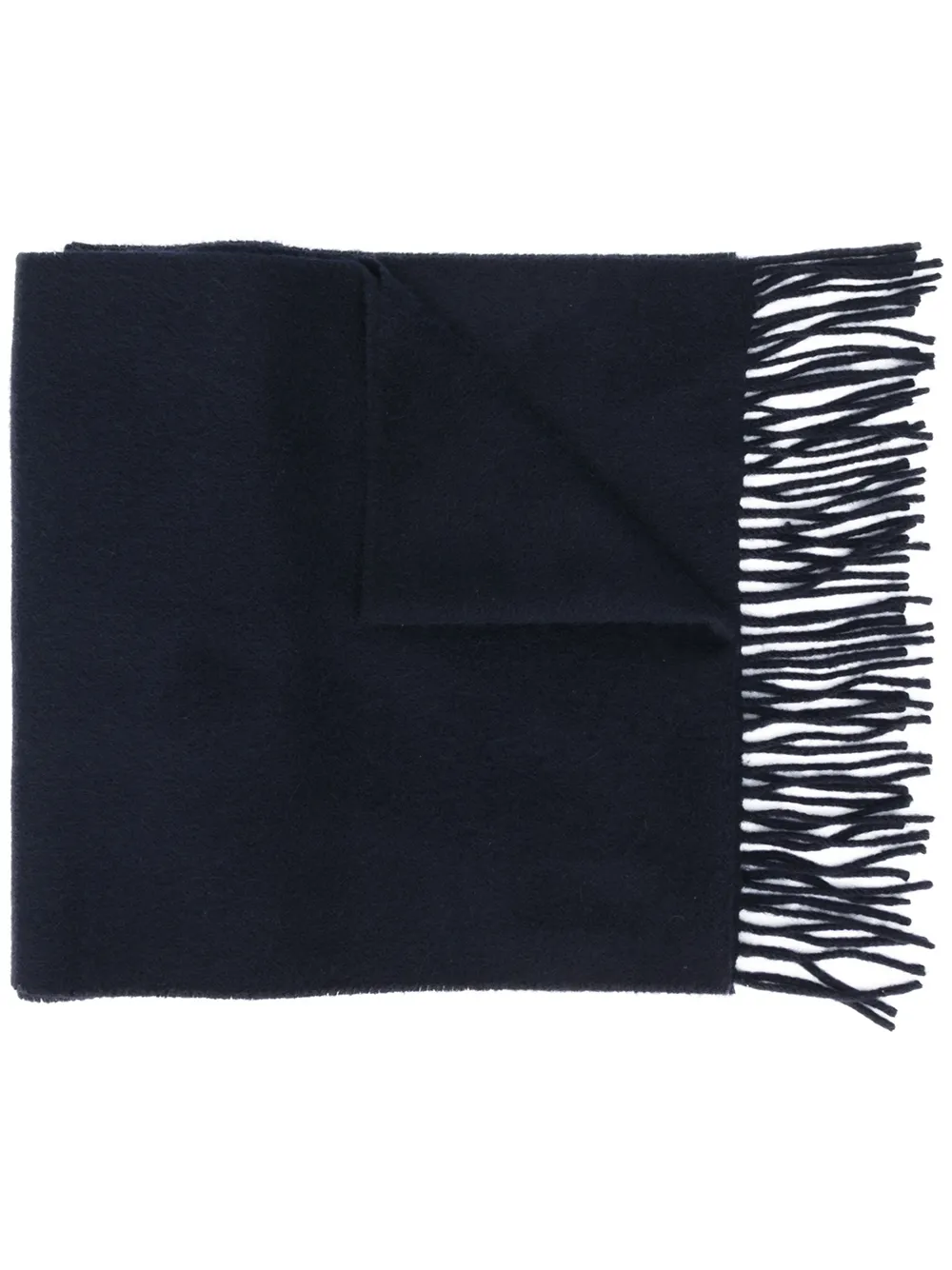 woven fringed scarf