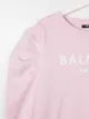 Balmain Kids TEEN logo sweatshirt