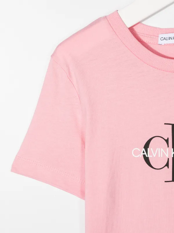 pink calvin klein tshirt