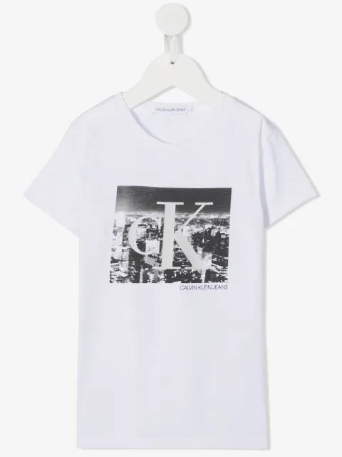 Calvin Klein Kids photographic print T-shirt