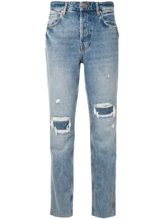ANINE BING Betty Ripped Jeans - Farfetch