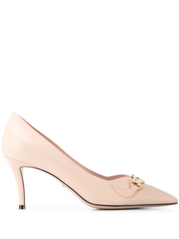 gucci zumi leather pump