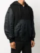 Neil Barrett جاكيت بغطاء رأس وسحاب
