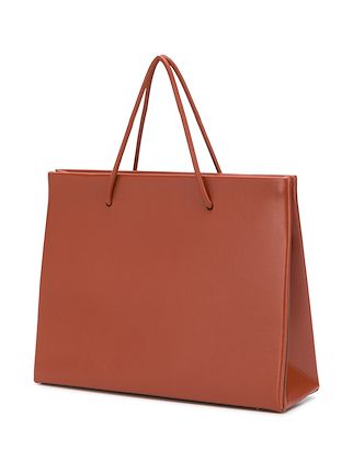 rectangle mini leather tote bag展示图