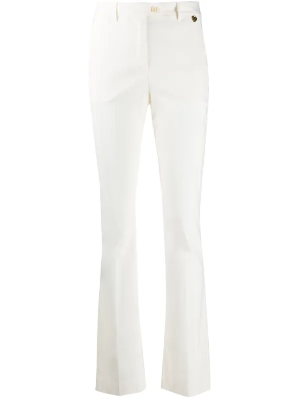 bootcut high waisted trousers