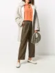 Image 2 of Manzoni 24 oversized single-breasted coat