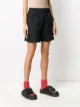 GANNI crinkled tech shorts