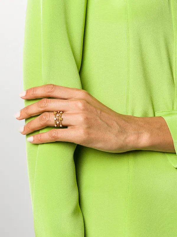 versace crystal ring