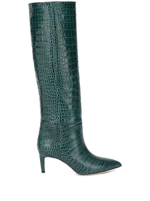 green croc boots