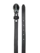 Dsquared2 logo oval buckle belt