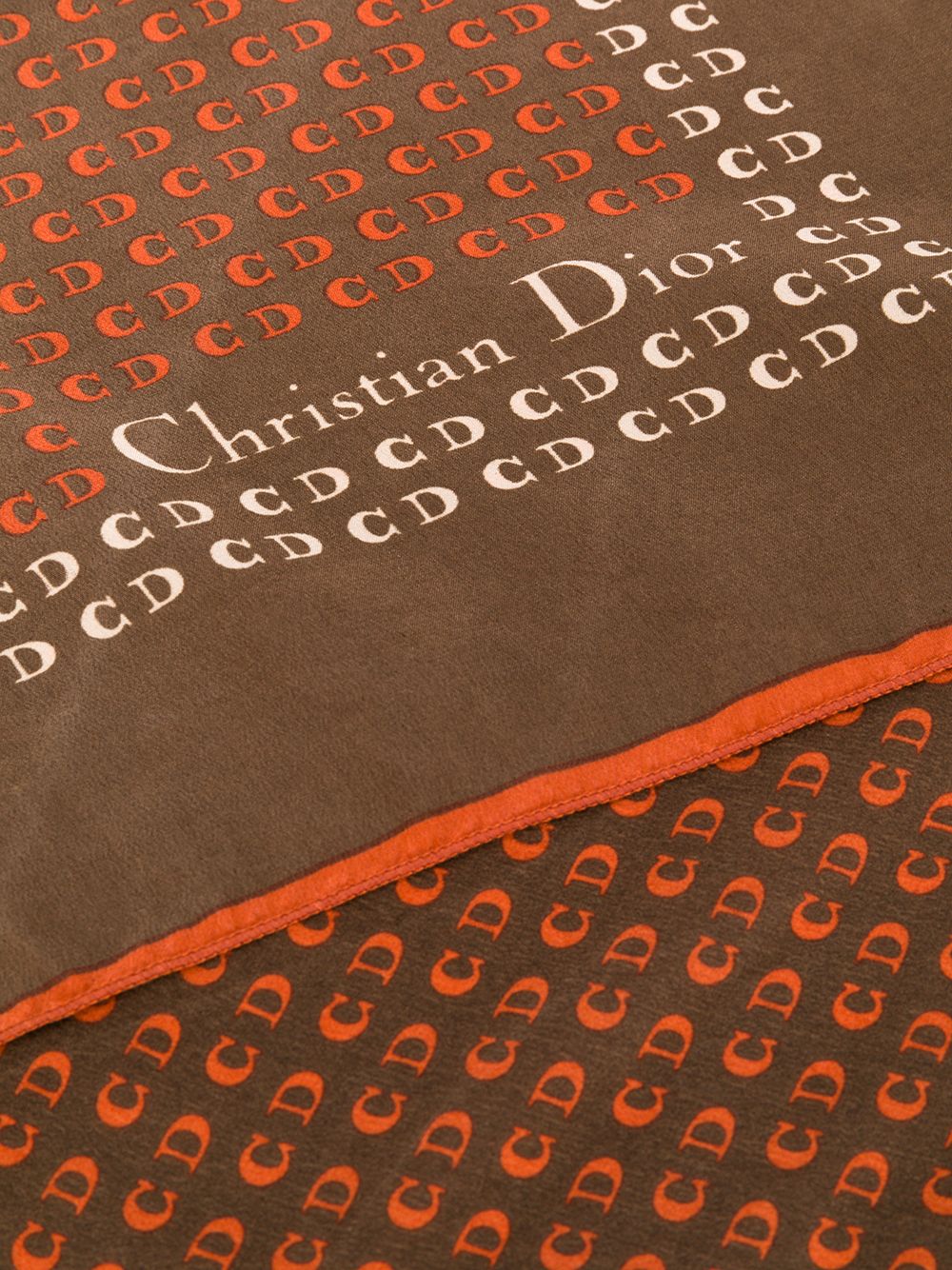 Christian Dior Dior Homme Cursive Print Scarf, $340, farfetch.com