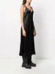 GANNI sleeveless slip midi dress