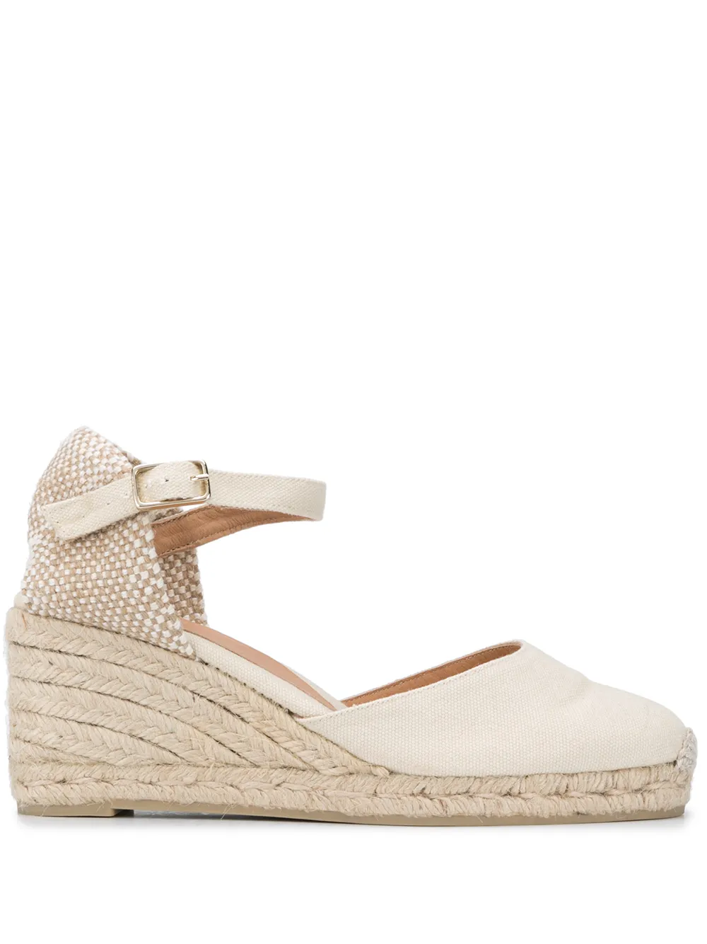 

Castañer Carol 60mm wedge espadrilles - White