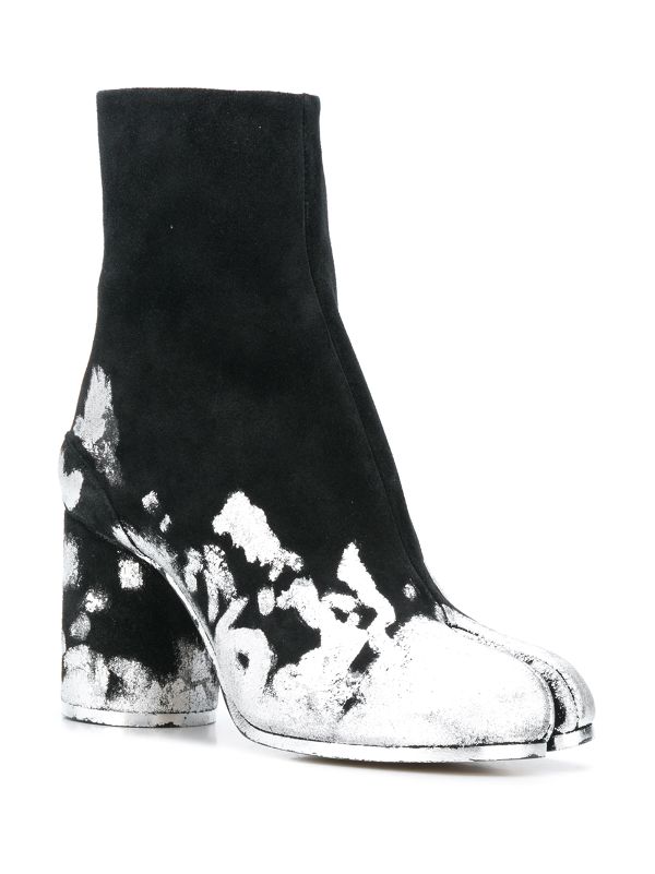 margiela metallic boots