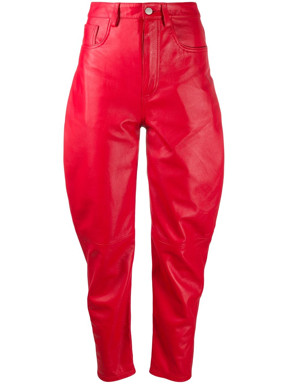 Image 1 of The Attico high-waisted tapered trousers