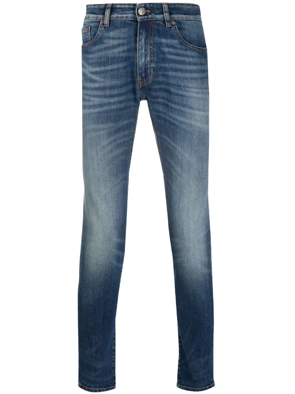 mid rise slim fit jeans