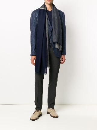 lightweight cashmere-silk scarf展示图