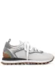 Image 1 of Brunello Cucinelli panelled lace-up sneakers