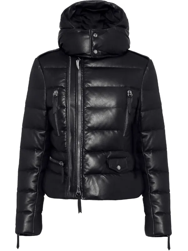 Fitted puffer jacket clearance