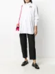 Image 2 of Rochas floral logo patch shirt