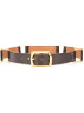 Hermès Pre-Owned loops buckled belt - Brown