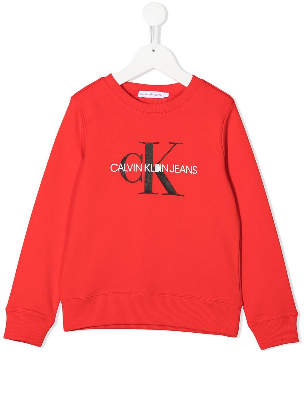 фото Calvin klein kids толстовка с логотипом