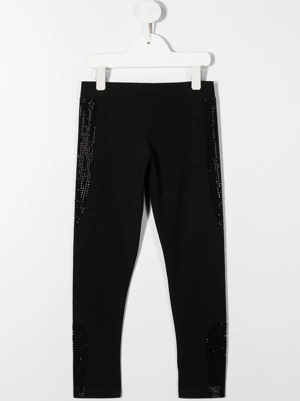 Image 2 of Philipp Plein Junior embellished fitted leggings