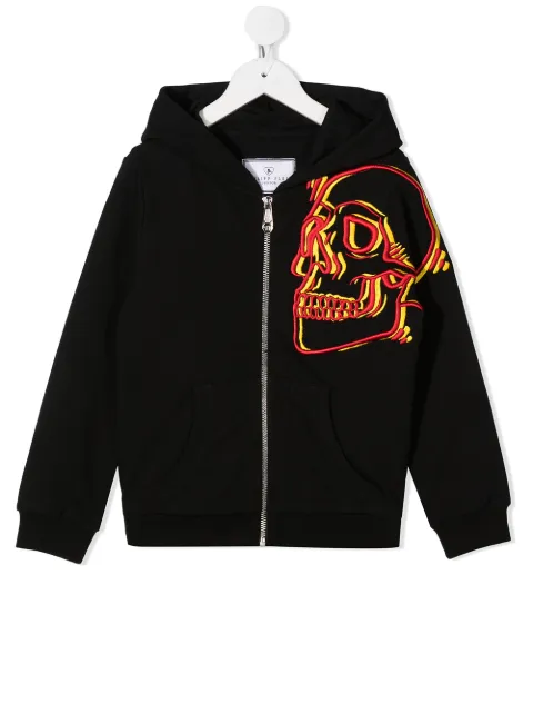 Philipp Plein Junior long-sleeve hoodie