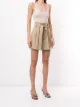 ANINE BING Kinsley belted shorts