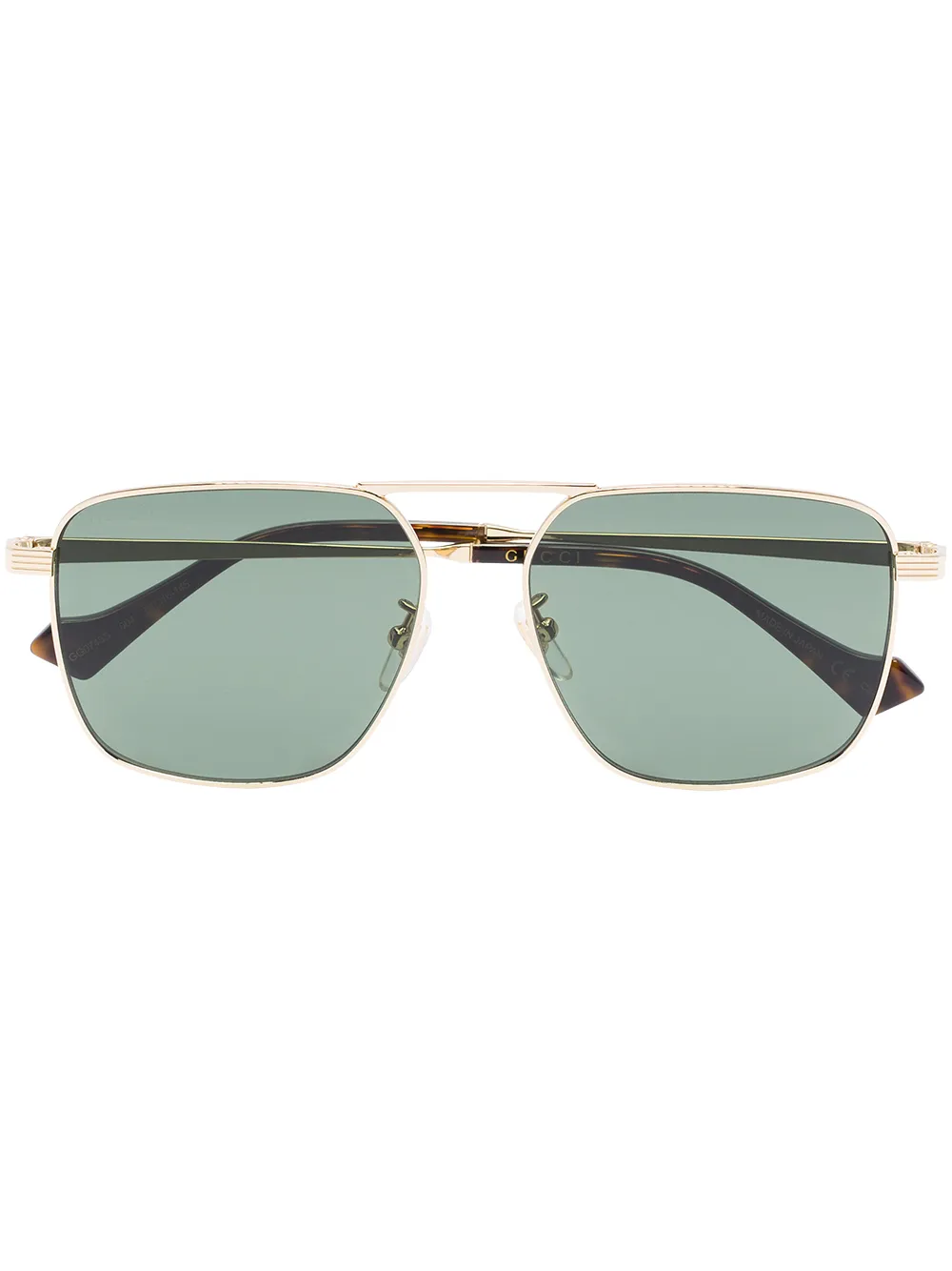 фото Gucci eyewear солнцезащитные очки в квадратной оправе