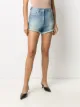 Gucci fringed denim shorts