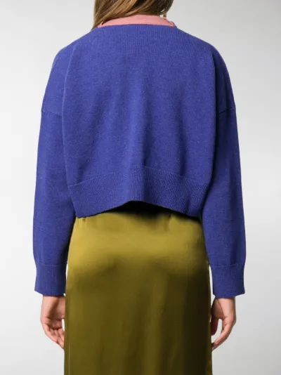 loewe cropped cardigan