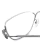 McQ Swallow half rim glasses