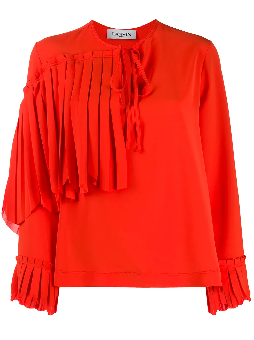 LANVIN Top Mit Rüschen lxJCh Jw481 LANVIN Top Mit Rüschen lxJCh Jw481