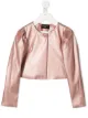 Image 1 of Monnalisa collarless cropped jacket