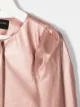 Monnalisa collarless cropped jacket