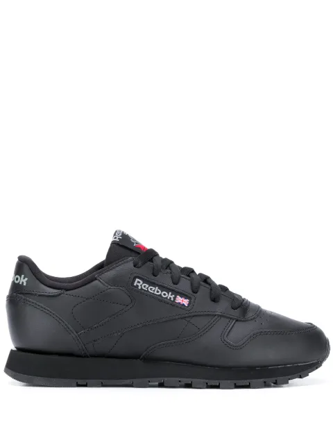 Reebok classic black trainers Clearance