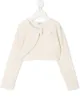 Image 1 of Monnalisa logo cropped cardigan